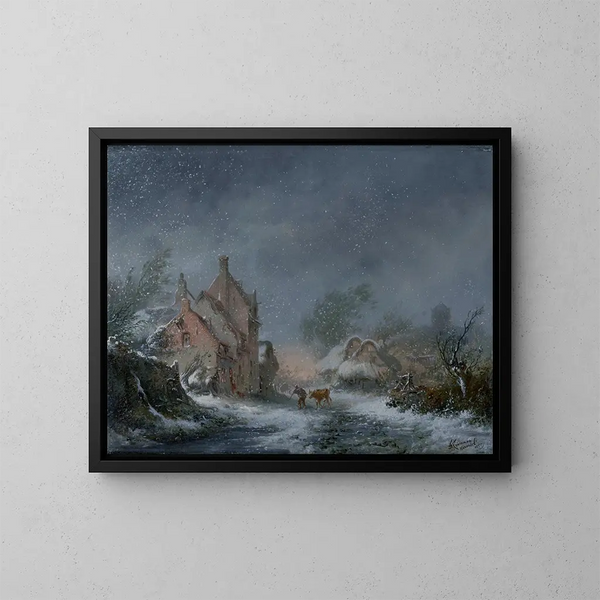 November - Fredrik Marinus Kruseman — inramlat konstverk på väggen
