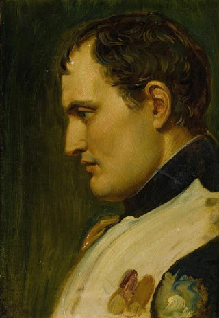 French School - Napoleon Bonaparte In Profile.webp