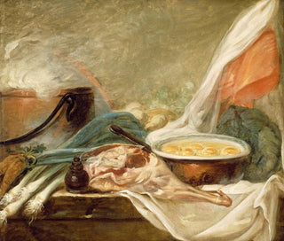 French School - Still Life with Eggs and a Leg of Mutton.webp