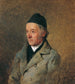 Le peintre Jakob Gauermann, le père de l'artiste - Friedrich August Matthias Gauermann — vy av konstverket
