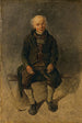 Fermier fumant une pipe - Friedrich August Matthias Gauermann — vy av konstverket
