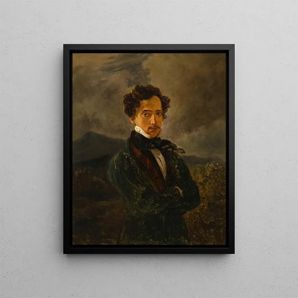 Friedrich August Matthias Gauermann - Selbstbildnis Friedrich August Gauermann.webp