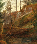 Le barrage près de Miesenbach - Friedrich August Matthias Gauermann — vy av konstverket