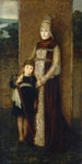 Grupp av festivalartister från München 1876 - Friedrich August von Kaulbach — vy av konstverket