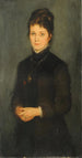 damporträtt - Friedrich August von Kaulbach — vy av konstverket