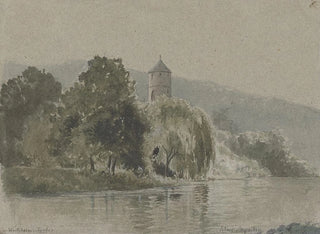 Friedrich Ernst Morgenstern - By the Tauber near Wertheim.webp