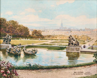 Friedrich Frank - View from the Belvedere over Vienna.webp