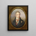 Prince Klemens Wenzel Lothar von Metternich 1773-1859 - Friedrich Johann Gottlieb Lieder — inramlat konstverk på väggen