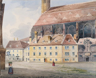Friedrich Leibold - Die Minoritenkirche in Wien.webp