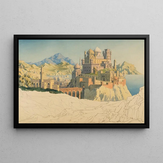 Friedrich Maximilian Hessemer - Vision of an Islamic City.webp