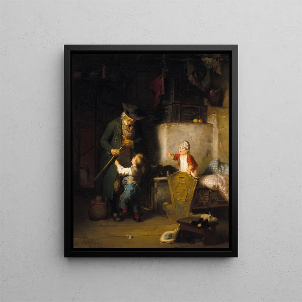 Friedrich Ortlieb - Der Besuch des Grovaters.webp