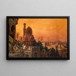 Friedrich Perlberg - A Gathering Cairo.webp