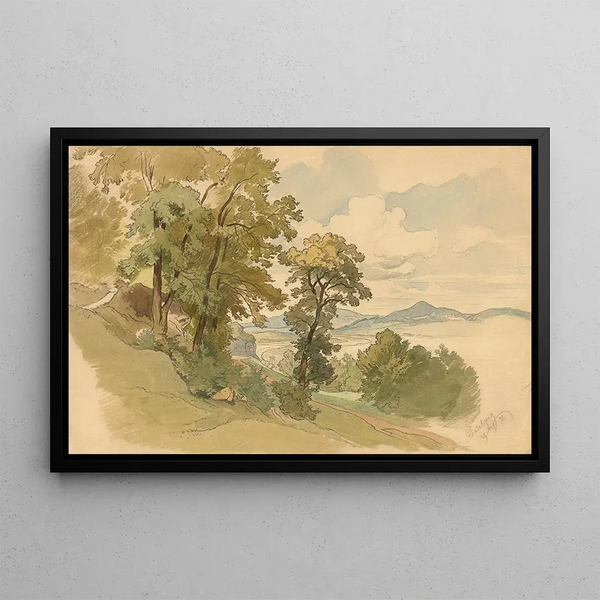 Friedrich Preller the Elder - Flulandschaft bei Salzburg.webp