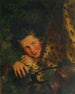 Satyr Bacchant - Friedrich Schilcher — vy av konstverket