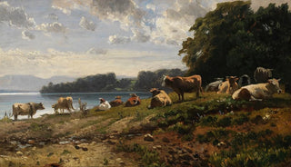 Friedrich Voltz - Khe am Seeufer.webp