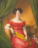 Portrait de Gabriele von Blow - Friedrich Wilhelm Herdt — vy av konstverket