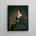 Amalie Klein - Friedrich von Amerling — inramlat konstverk på väggen