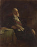Anton Ritter von Schmerling – Friedrich von Amerling — sittande porträtt med uppslagen bok och ordensband