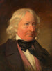 Bertel Thorwaldsen, skulptör - Friedrich von Amerling — vy av konstverket