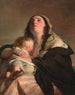 La veuve - Friedrich von Amerling — vy av konstverket