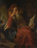 En lärd i sitt kontor - Friedrich von Amerling — vy av konstverket