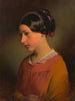 Ludmilla Amerling, konstnärens barn - Friedrich von Amerling — vy av konstverket