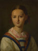 Porträtt av en ung flicka - Friedrich von Amerling — vy av konstverket