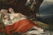 Fiskande sovande - Friedrich von Amerling — vy av konstverket
