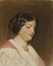 Studie av Mademoiselle von Heintl - Friedrich von Amerling — vy av konstverket