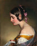 La lettre - Friedrich von Amerling — vy av konstverket
