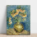 Reproduktion av målningen Fritillaries målning, kejsarkrona i en kopparvas - Vincent Van Gogh