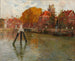 Dordrecht - Frits Thaulow — vy av konstverket