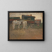 Bretagne - Frits Thaulow — inramlat konstverk på väggen