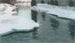 smältande snö - Frits Thaulow — vy av konstverket
