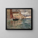 Venise - Frits Thaulow — inramlat konstverk på väggen
