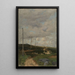 Vue de Jæren - Frits Thaulow — inramlat konstverk på väggen