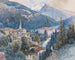 Vue de Bad Gastein et de la cascade - Fritz Lach — vy av konstverket