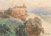 Vue du château de Persenbeug - Fritz Lach — vy av konstverket