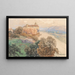 Vue du château de Persenbeug - Fritz Lach — inramlat konstverk på väggen