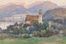 Vue de Spitz dans la vallée de la Wachau - Fritz Lach — vy av konstverket