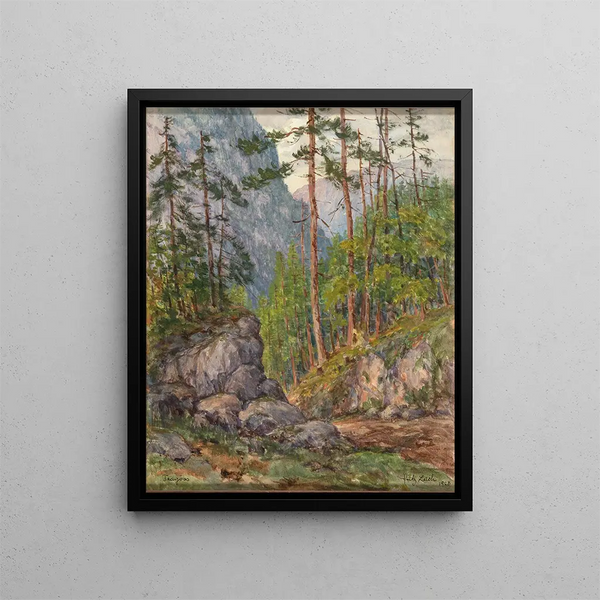 Fritz Lach - A wood in Tragss.webp