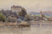 Vue sur Grein sur le Danube - Fritz Lach — vy av konstverket