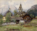 Vue sur Tragss - Fritz Lach — vy av konstverket