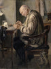 Le prothésiste dentaire Carl Friedrich Mohr 1812-1891 - Fritz Schider — vy av konstverket