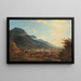 Vue de Caracas - Fritz Sigfried Georg Melbye — inramlat konstverk på väggen