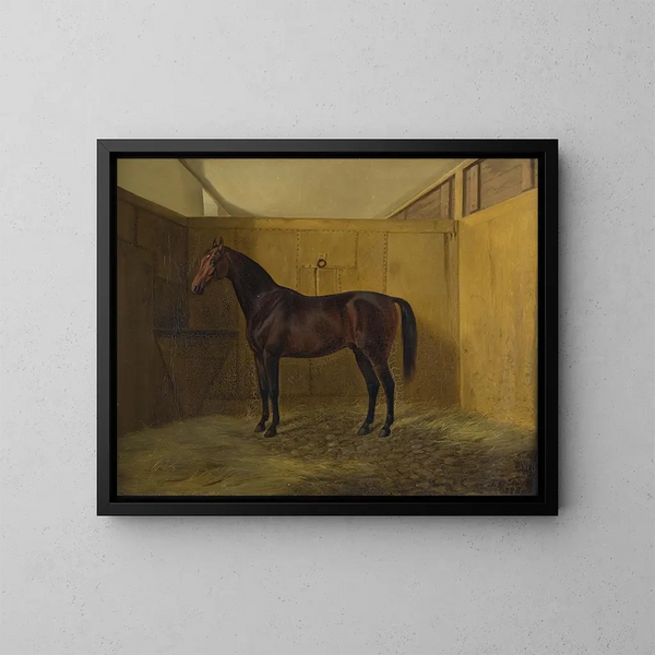 Hersilie - Fritz Thomsen — inramlat konstverk på väggen