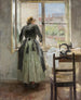 Par la fenêtre - Fritz von Uhde — vy av konstverket