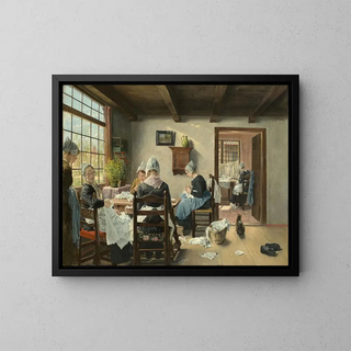 Fritz von Uhde - Hollndische Nhstube.webp