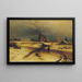 Dégel - Fyodor Vasilyev — inramlat konstverk på väggen
