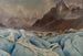 La Mer de Glace och de stora Charmoz, Chamonix - Gabriel Lopp — vy av konstverket